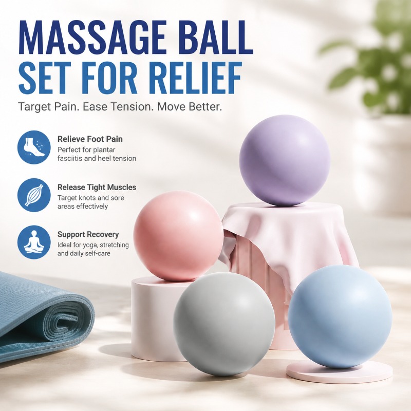 Bola de Massagem Sólida de Sil - Pilates Yoga Ball avaliação e preço